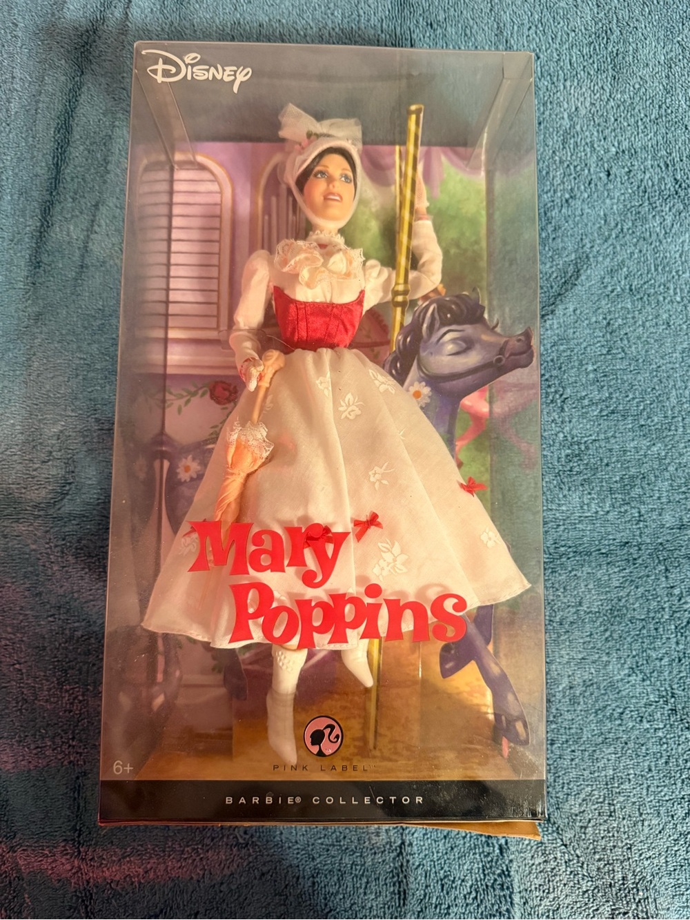 Barbie Vintage 2007 Mary Poppins Collector Pink Label Disney Movie #M0672 NRFB